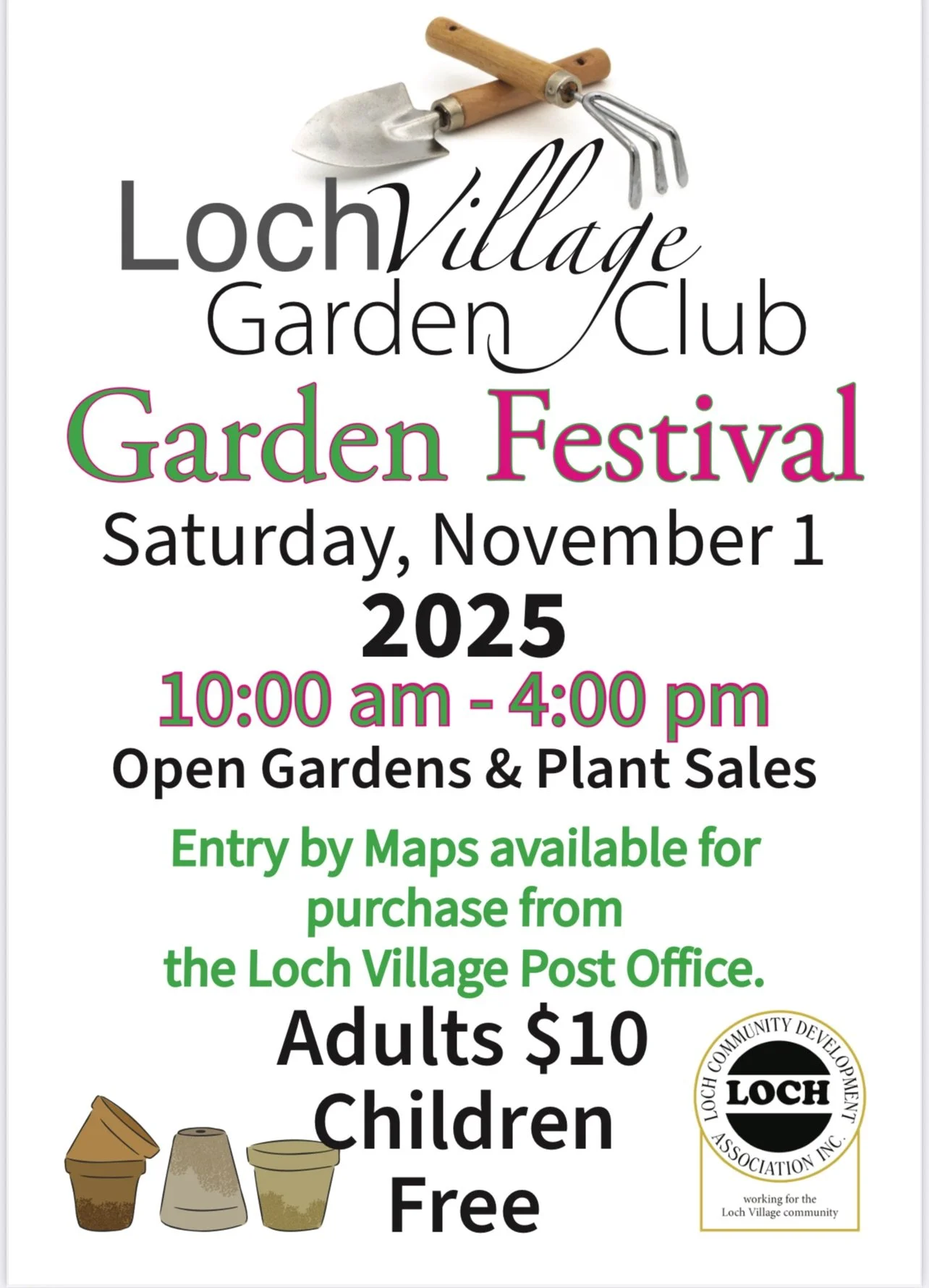 Loch Village Open Garden Festival