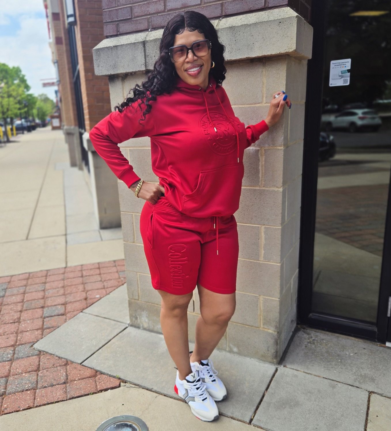 Ron Micheal Hoodie and shorts set