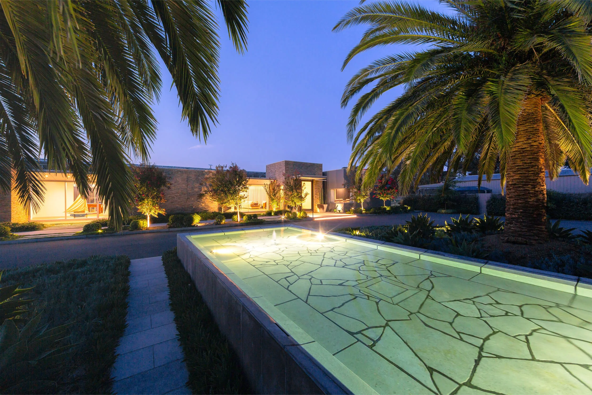 Luxury lap pool