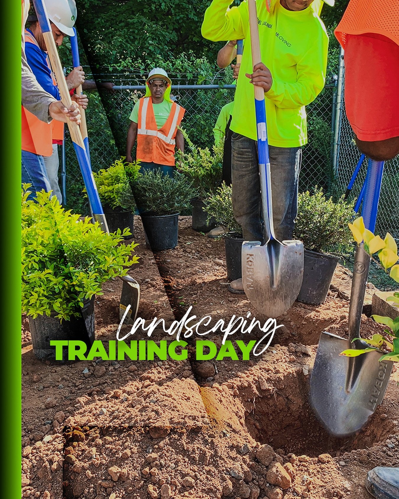 Our TEAM is constantly learning, improving, and leveling up &mdash; so we can deliver THE BEST result for our clients 💪

#ITStheLOVINGway #BEtheBEST #landscaping