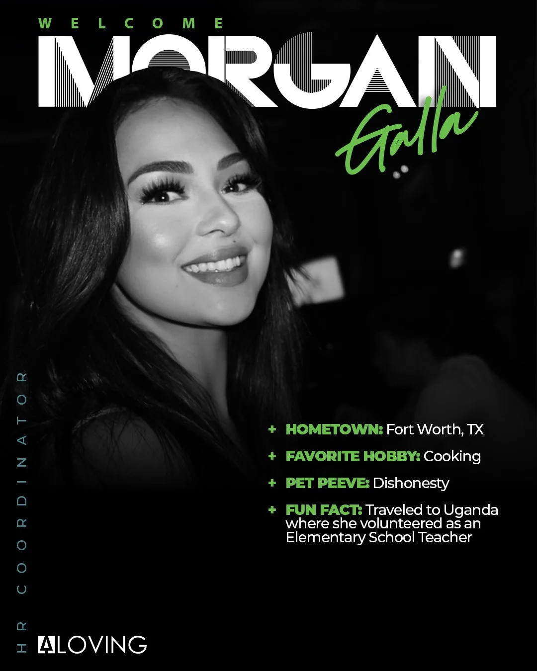 Morgan Galla is our new HR Coordinator, and from day one, it&rsquo;s been clear she leads with heart. Years ago, she traveled to Uganda to volunteer as an elementary school teacher &mdash; a glimpse into the kind of person she is: calm, compassionate