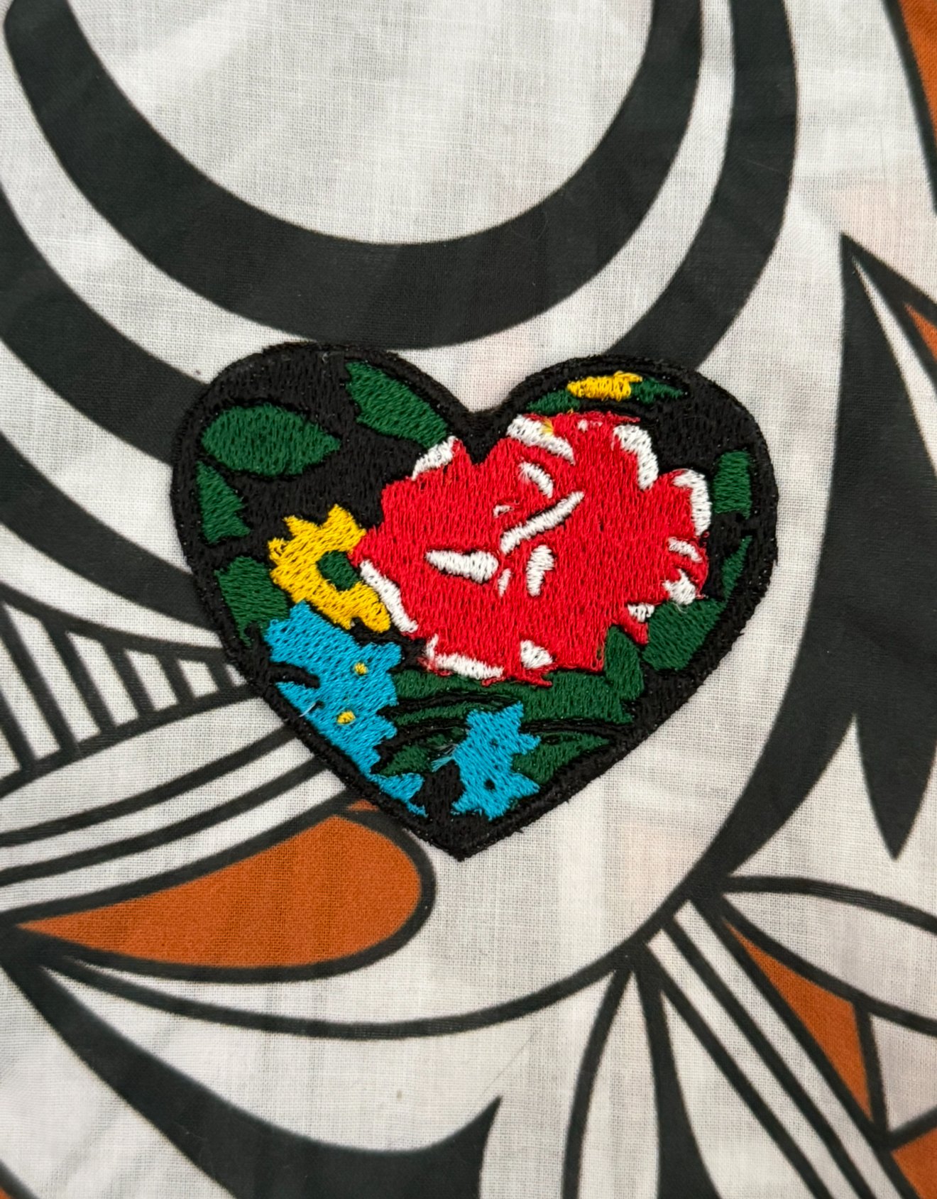 Kokum Scarf Heart