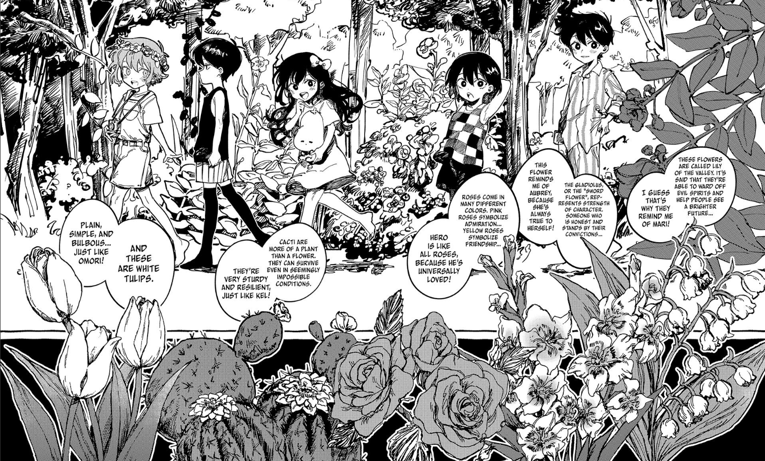 Basil's flowers where everything is alive