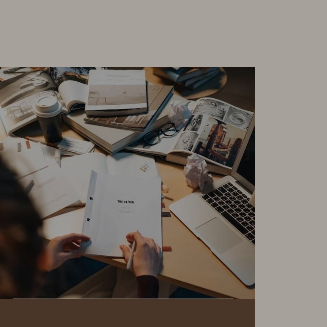 a type writer image to represent author interviews