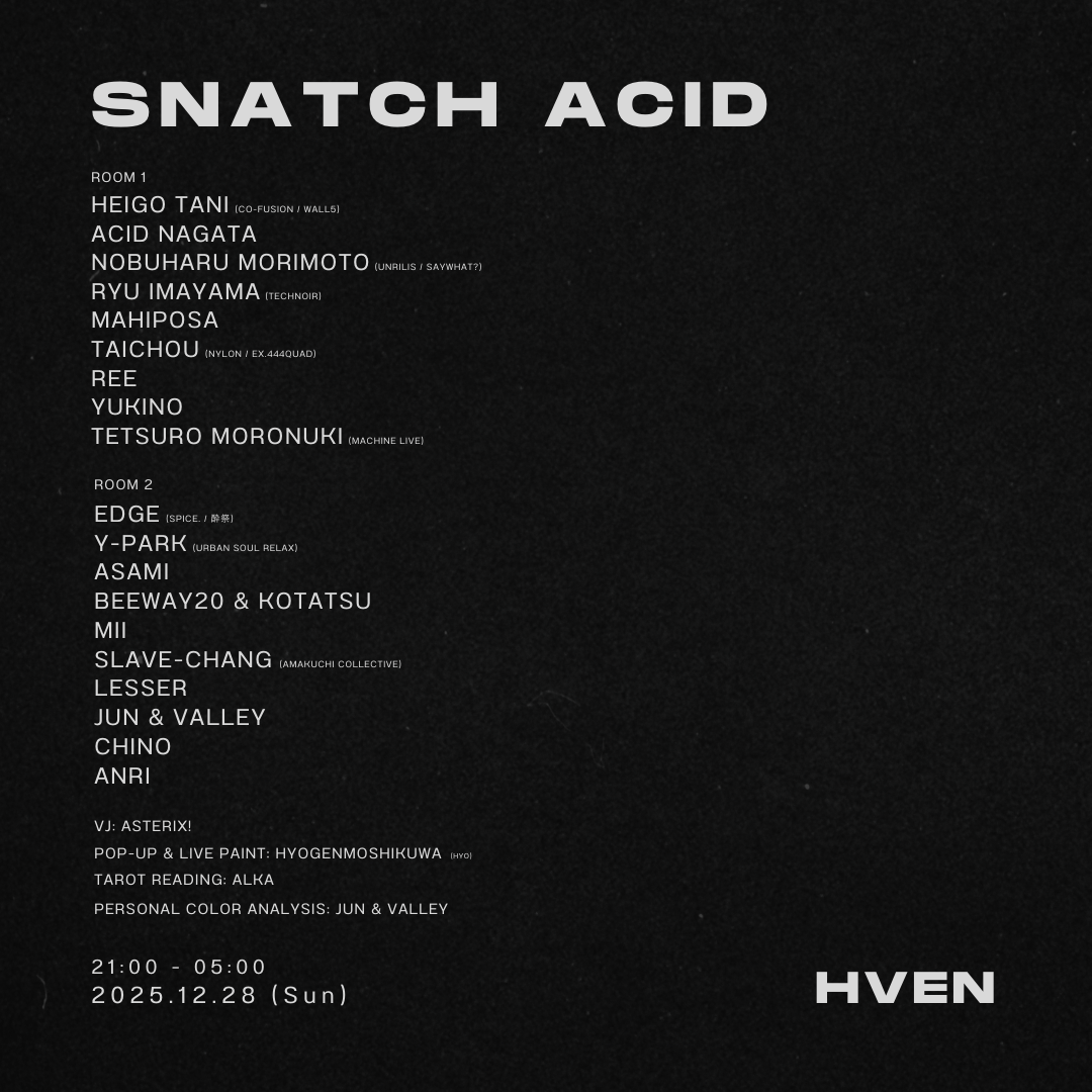 SNATCH ACID
