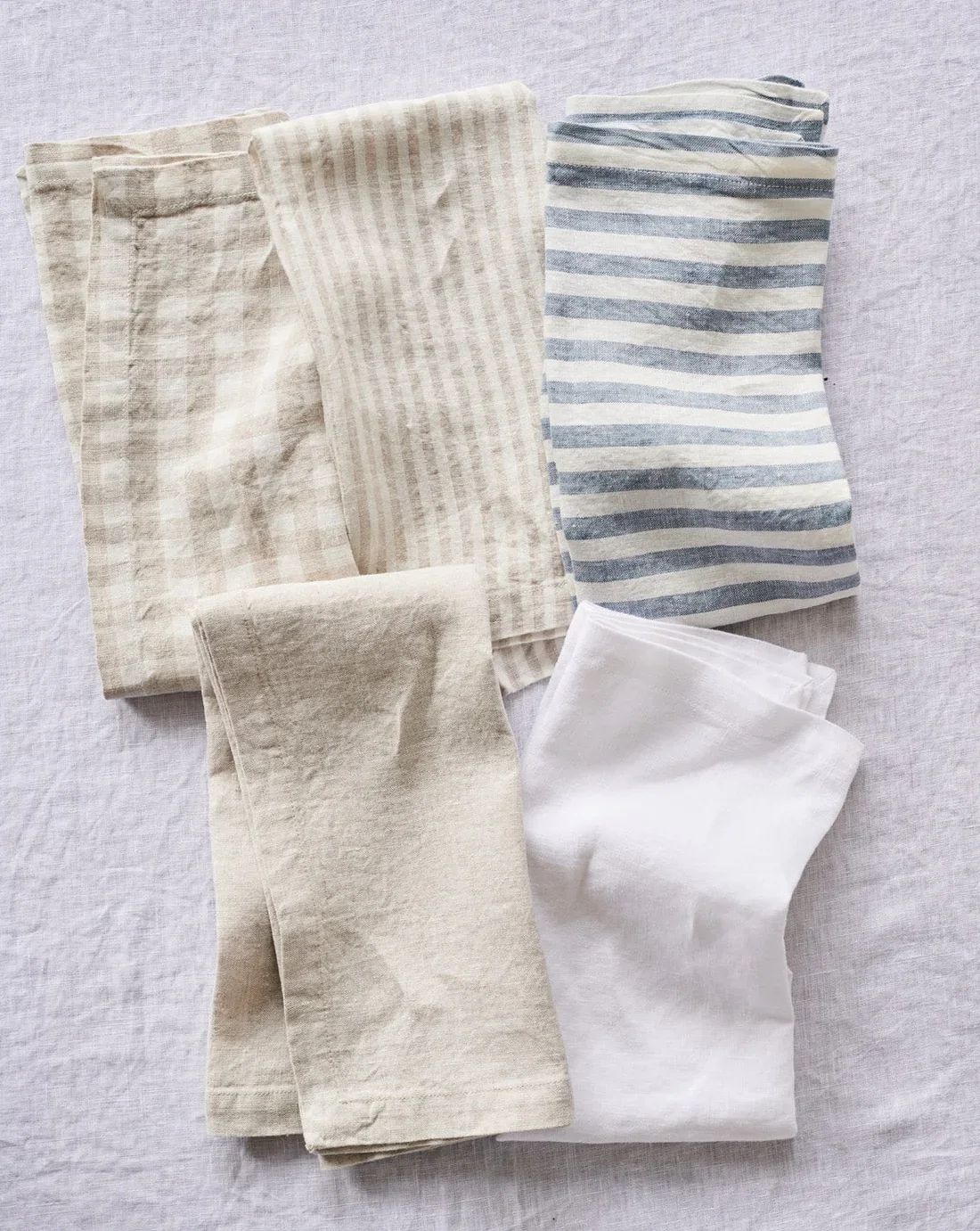 Natural 100% French Flax Linen Napkin (Set of 6)