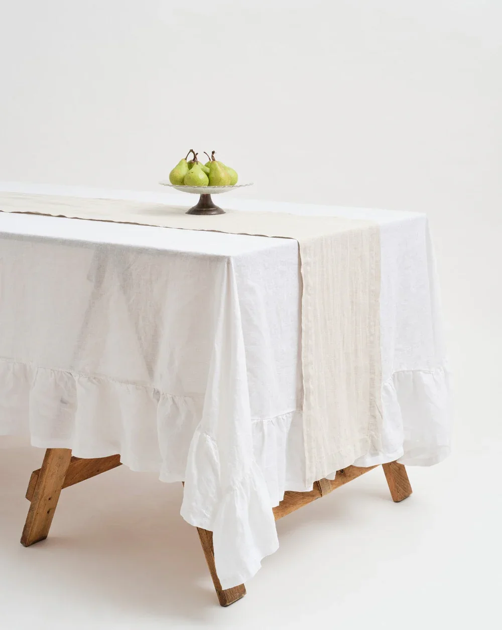 100% French Flax Linen Table Runner