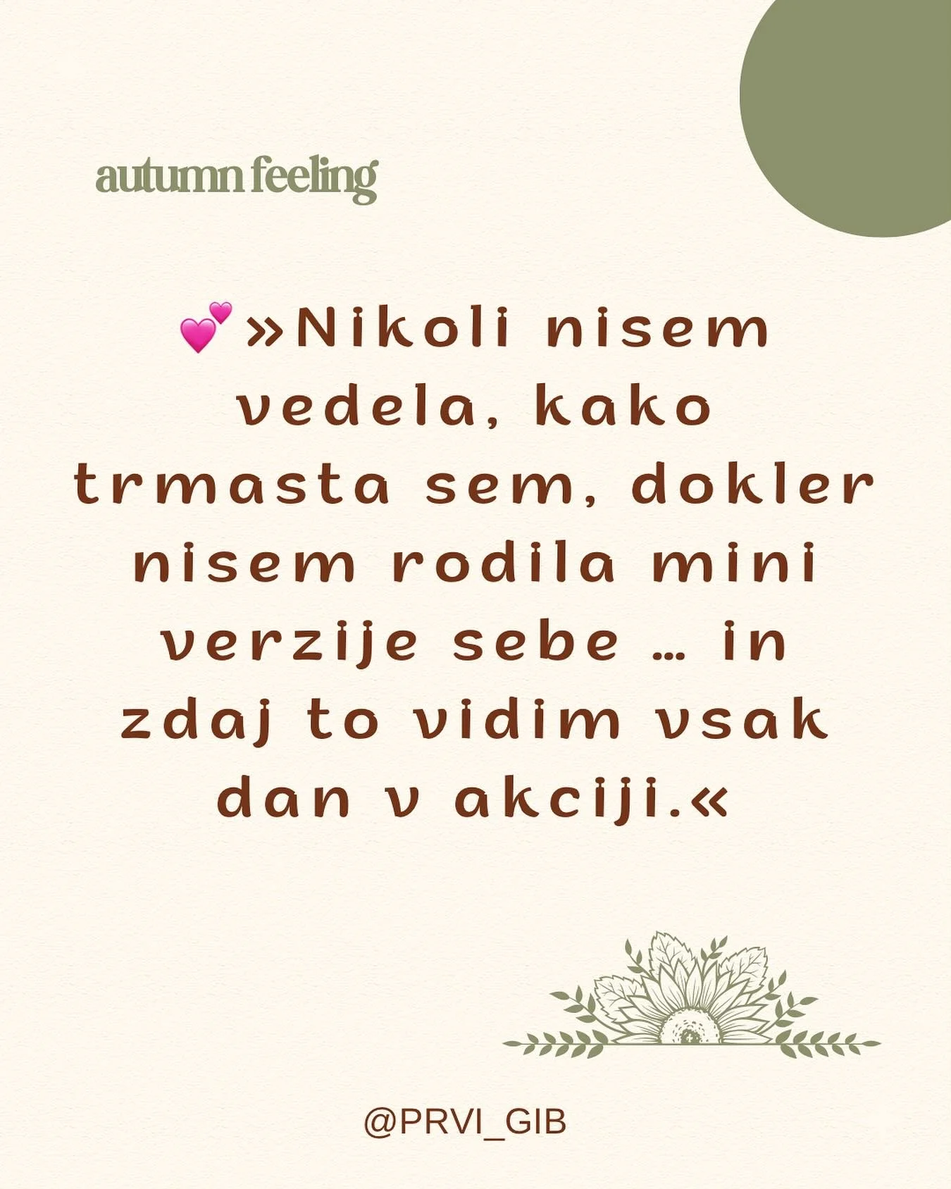 Otroci so na&scaron;e ogledalo - in hkrati največji učitelji potrpežljivosti in ljubezni. 🥰 

😂 Oooh ja, a res no?! 😂 V to ogledalo je včasih kar težko pogledat. 🫣😅 Do you feel me? 🫶🏻

#otrok #učenje #funnyquotes #ljubezen #mama #vzgoja #odnos