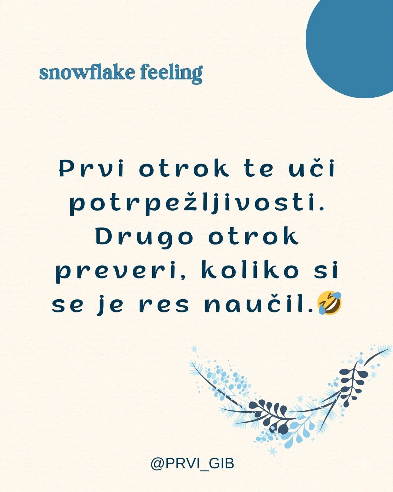 Po koliko otrocih pa se preverjanje konča? 😂 Moj drugi otrok mi natančno pokaže, kje so moje luknje ali kdaj jame, v mojem treningu potrpežljivosti. 🫣😅 Naporno? &Scaron;e kako, ne bomo si lagali. Se trudimo? Ja, valda. 🥰

Star&scaron;i treh (ali 