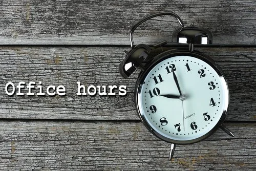 Updated Office Hours