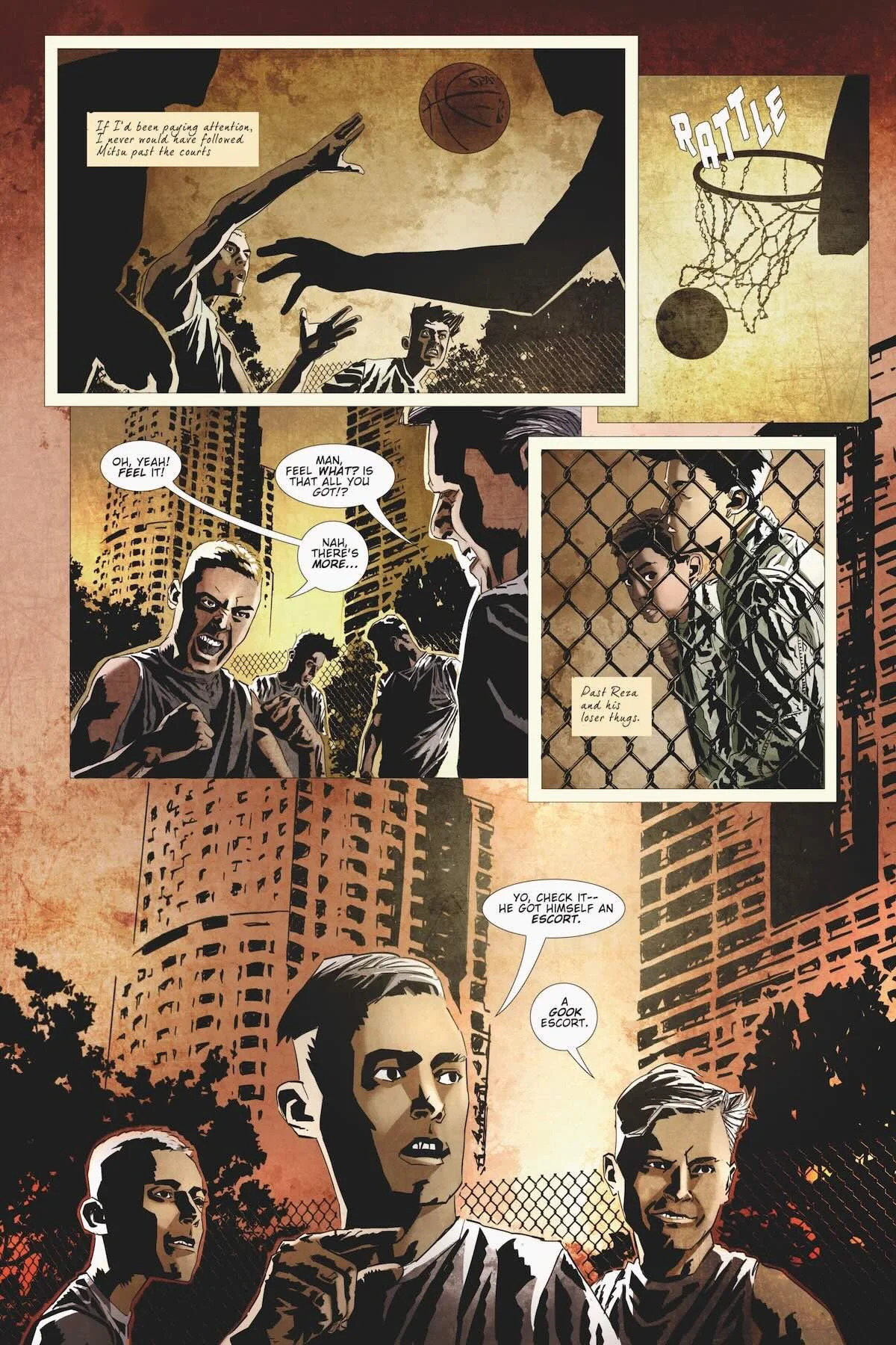 Samaritan 2 - Sample interior comic page