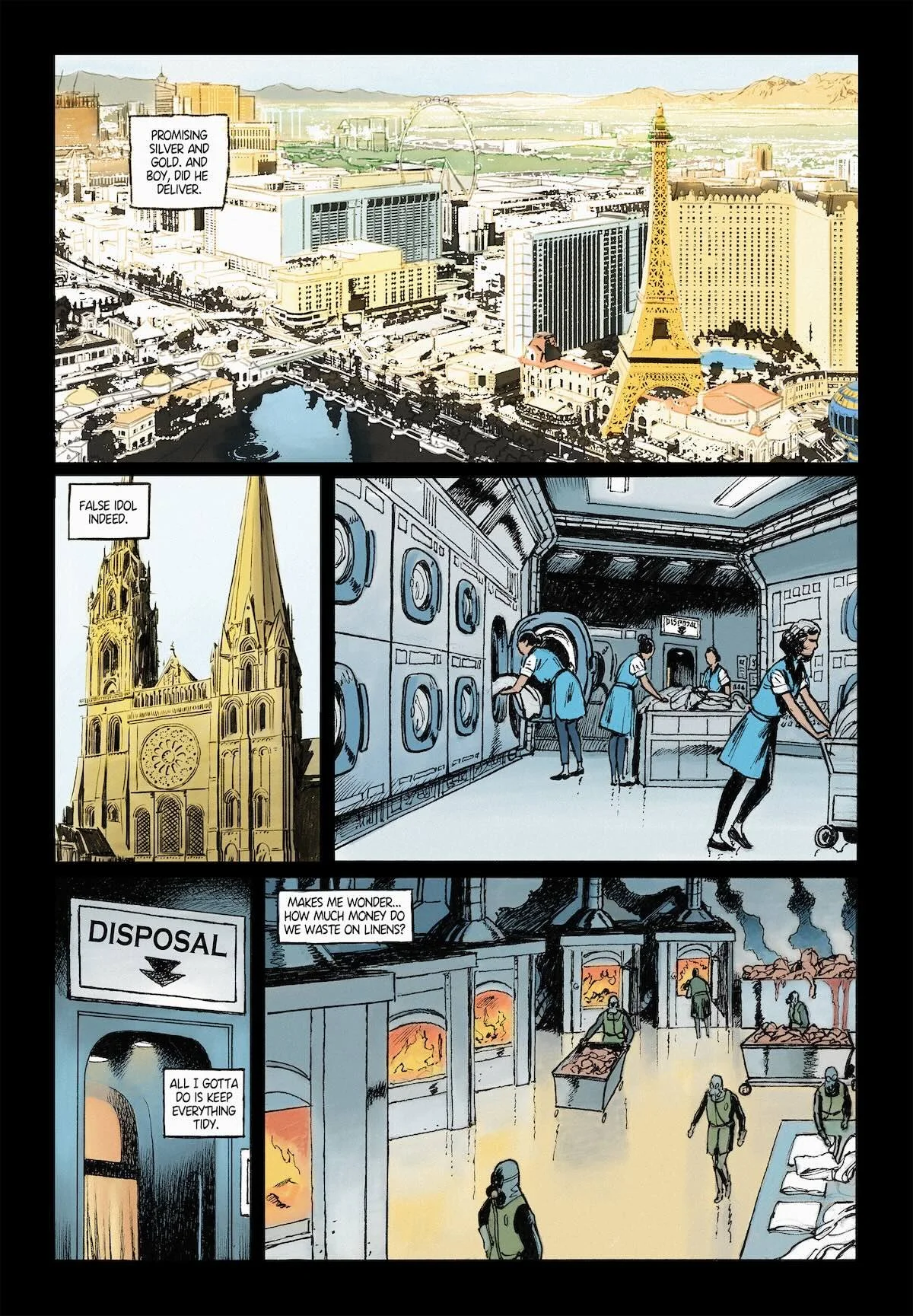 Vamp #5 sample interior comic page