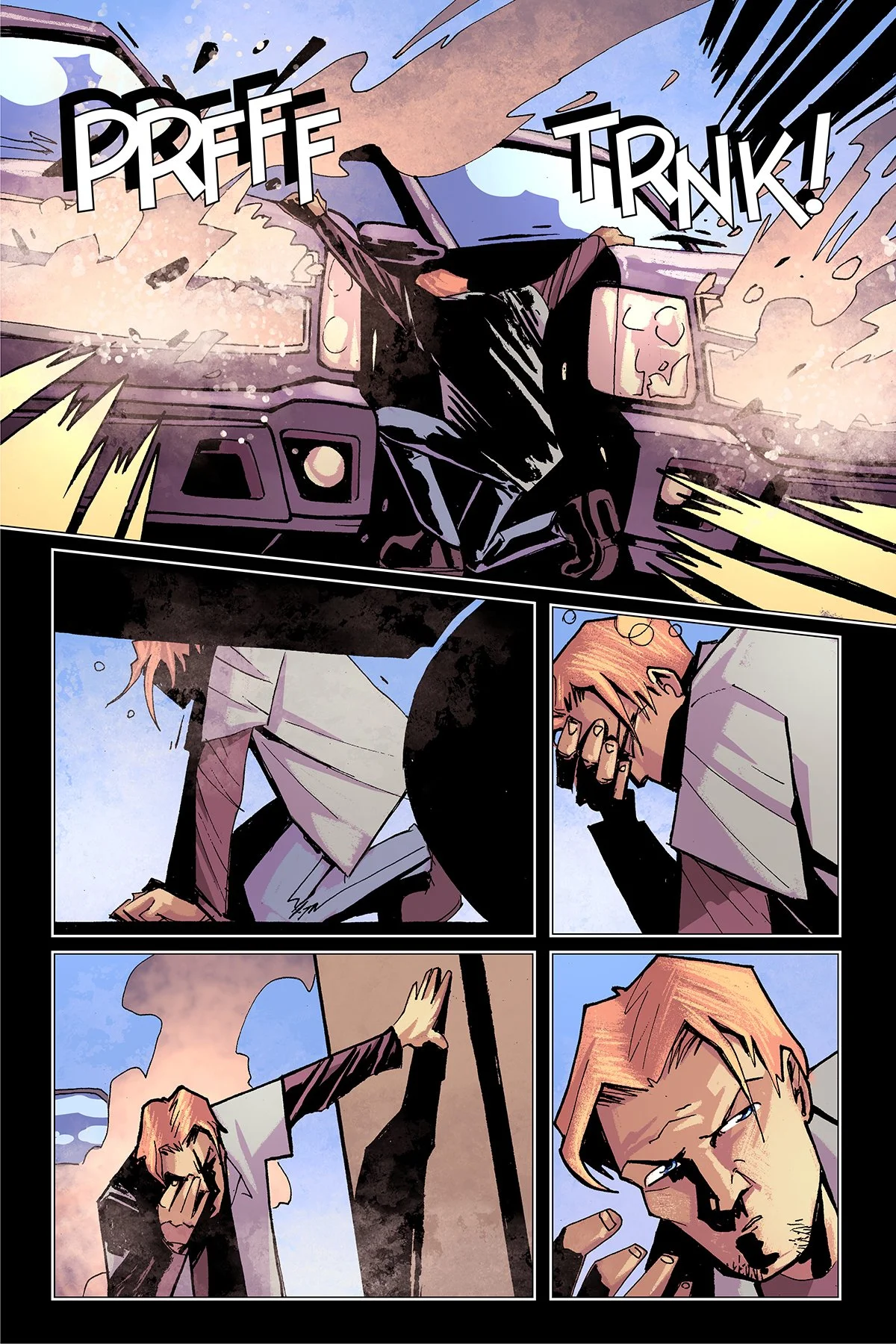 Magick #2 sample interior comic page