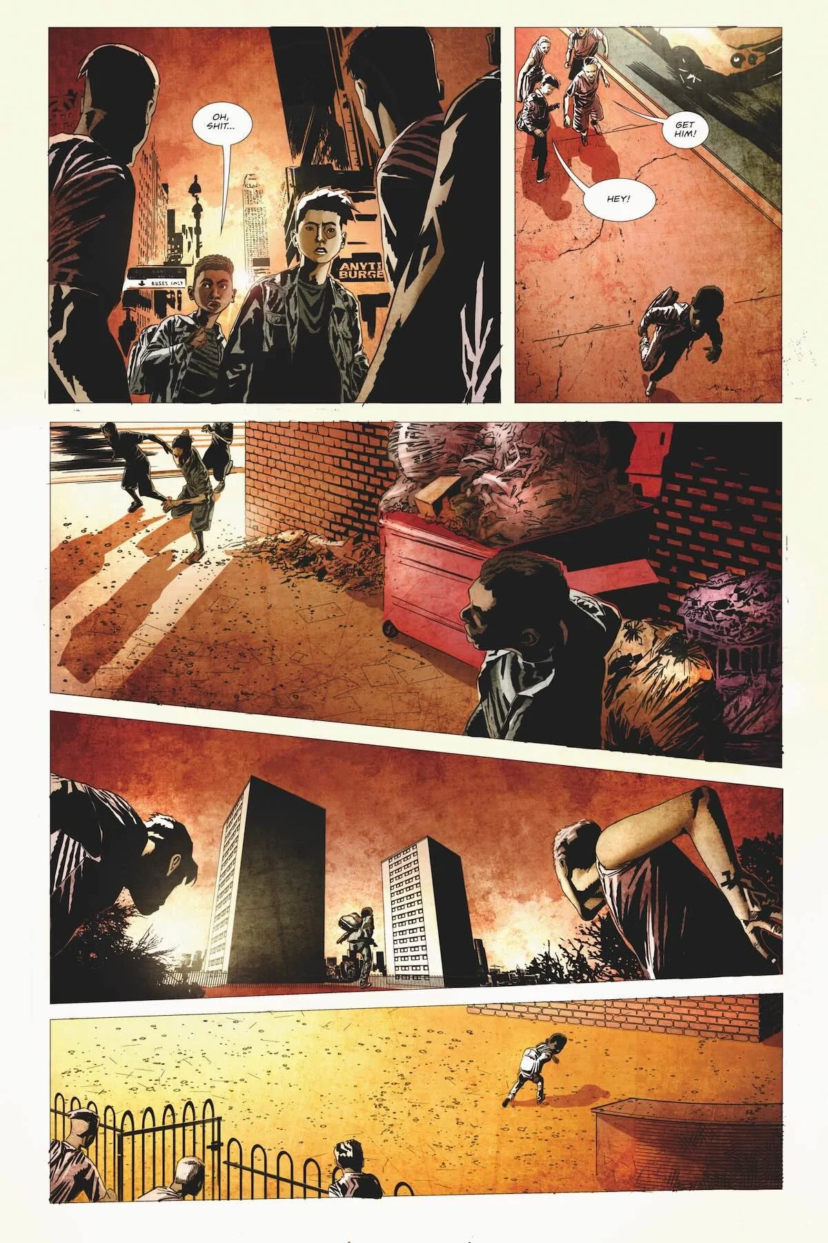 Samaritan 2 - Sample interior comic page