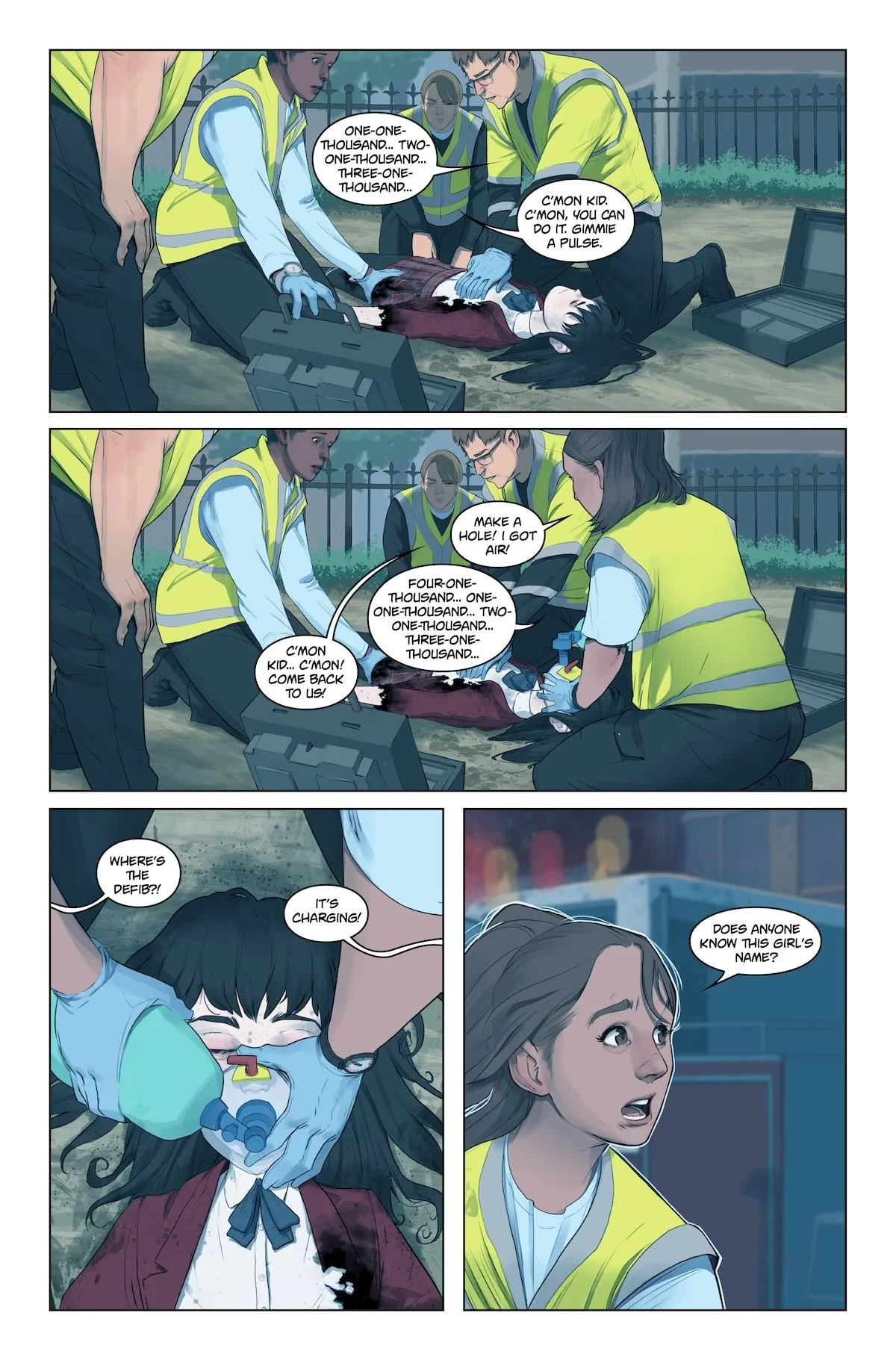 Sulfur #1 sample interior comic page