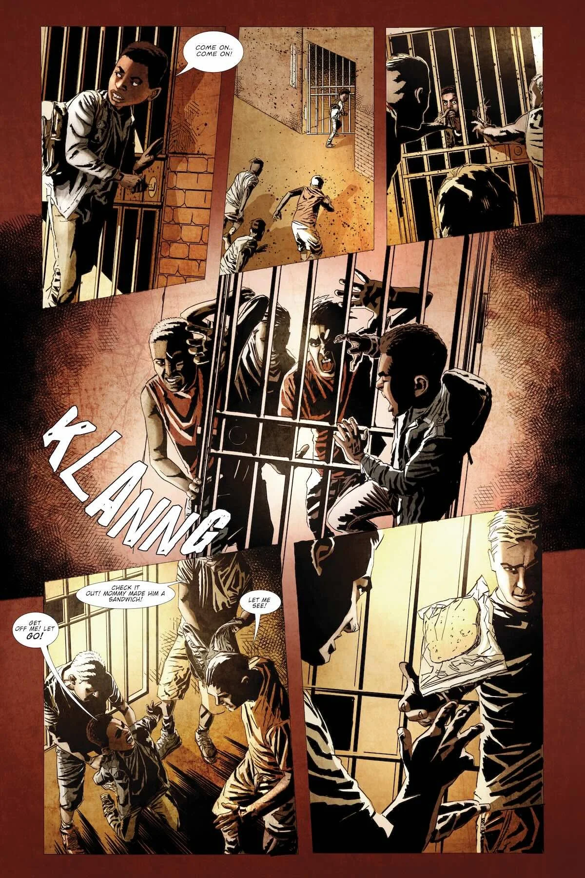 Samaritan 2 - Sample interior comic page