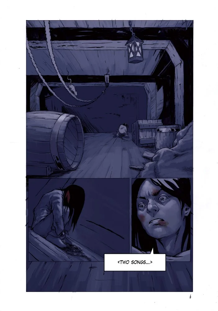 The Brave #2 sample interior comic page