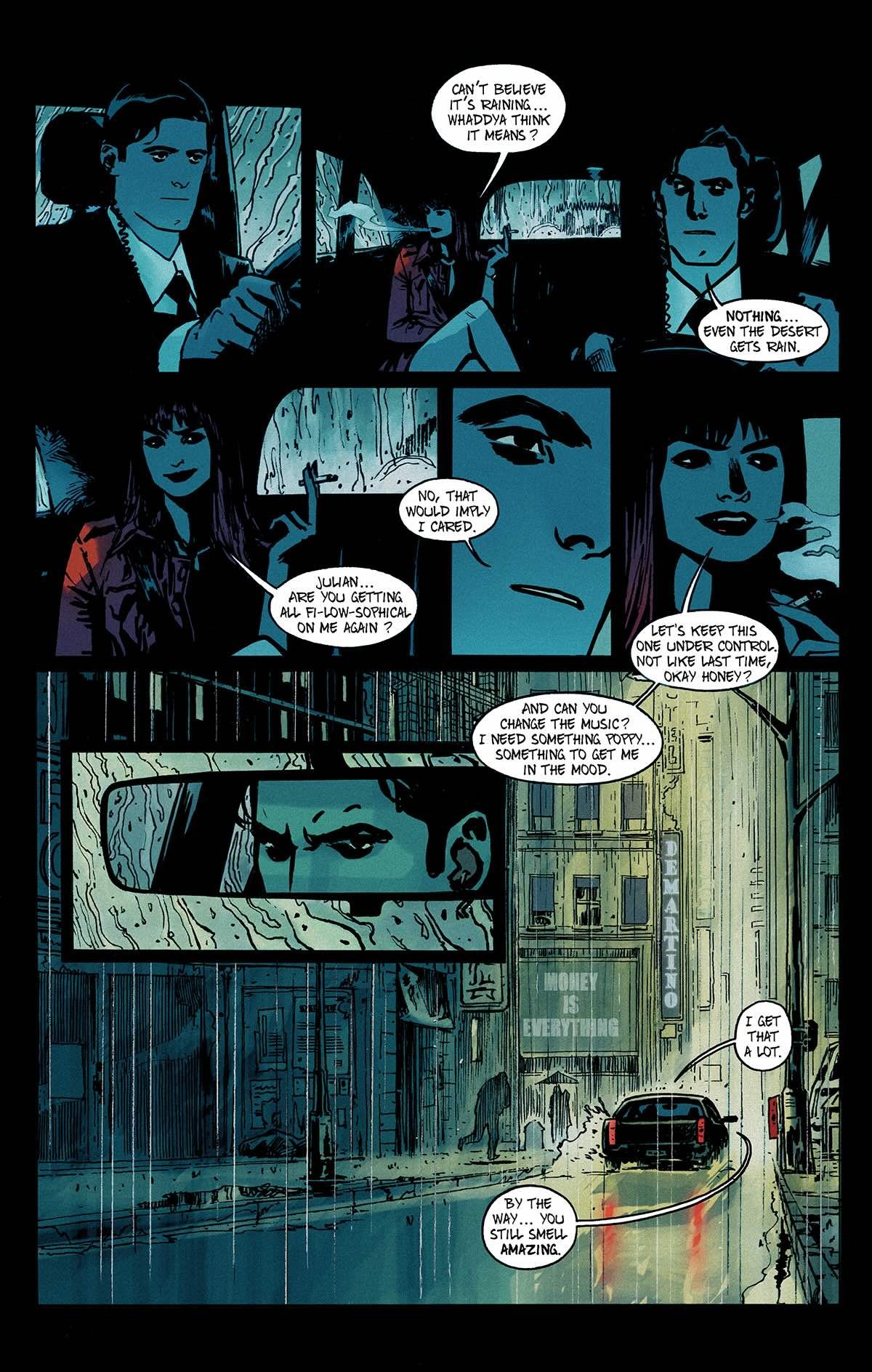 Vamp Trade sample interior comic page
