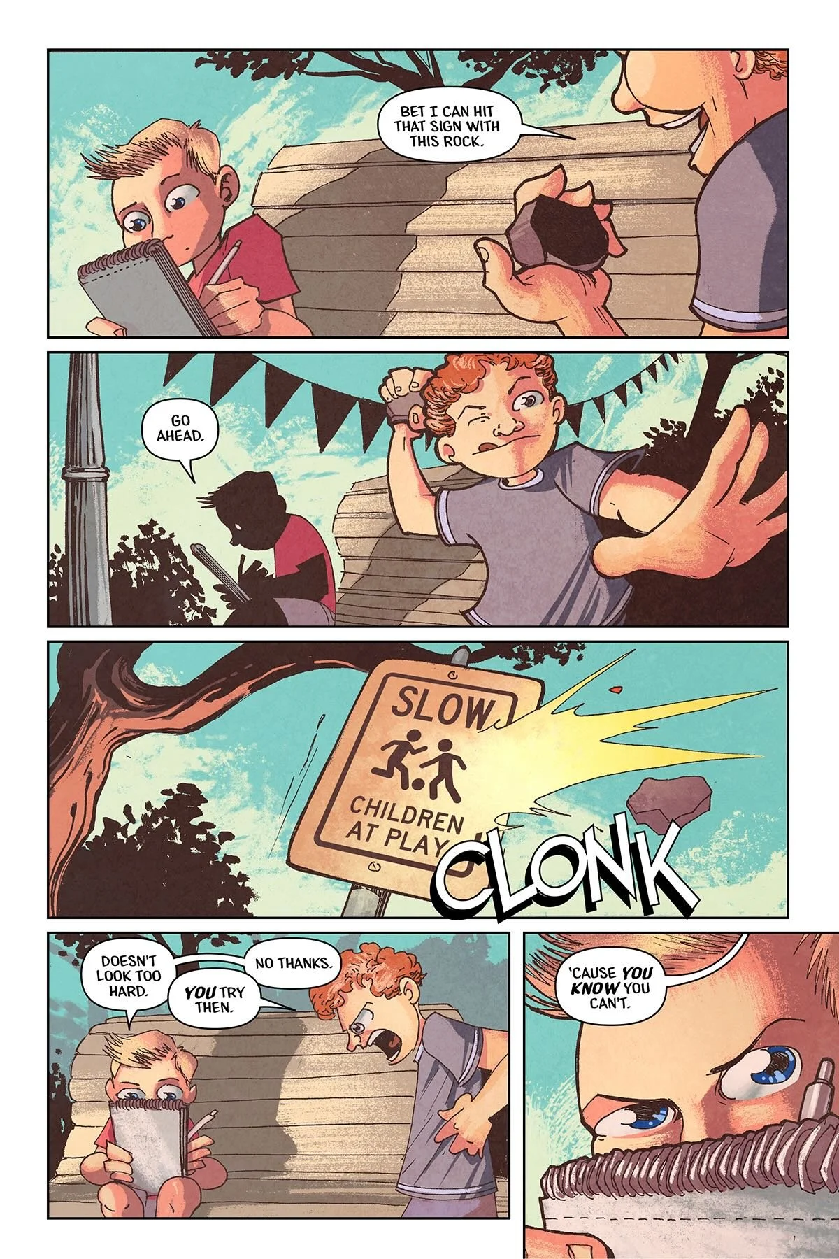 Magick #1 sample interior comic page