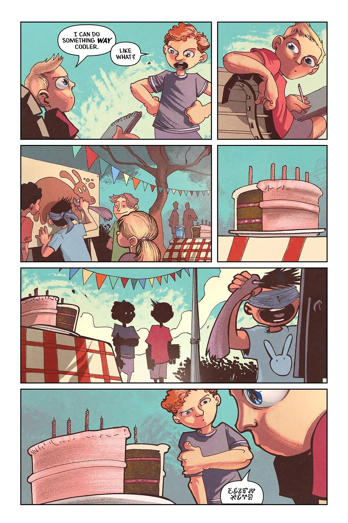 Magick #1 sample interior comic page new