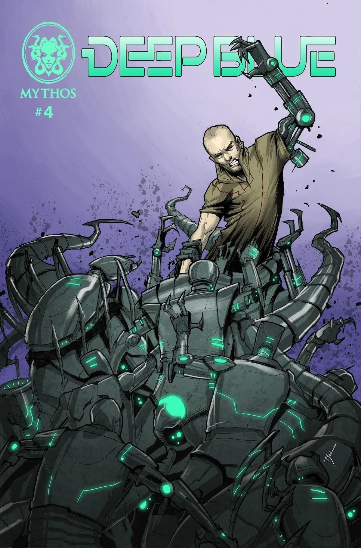 Deep Blue #4 cover art image