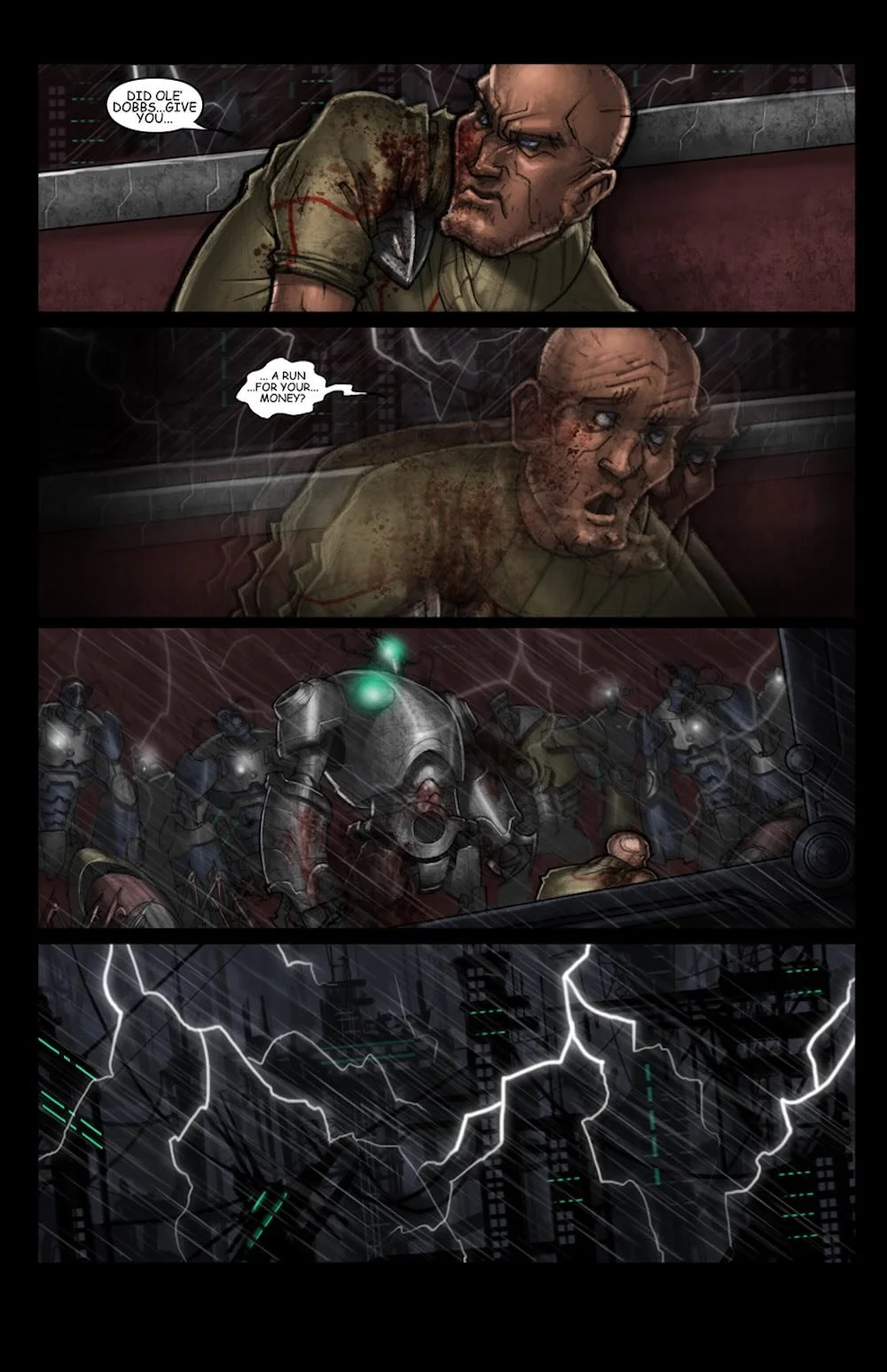 Deep Blue Trade interior sample art