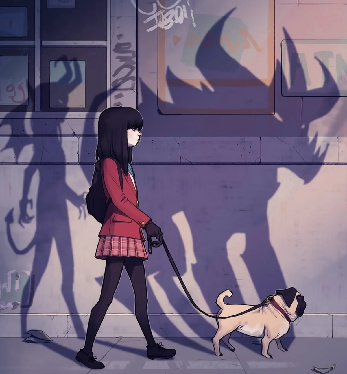 Textless cover art for Sulfur #1