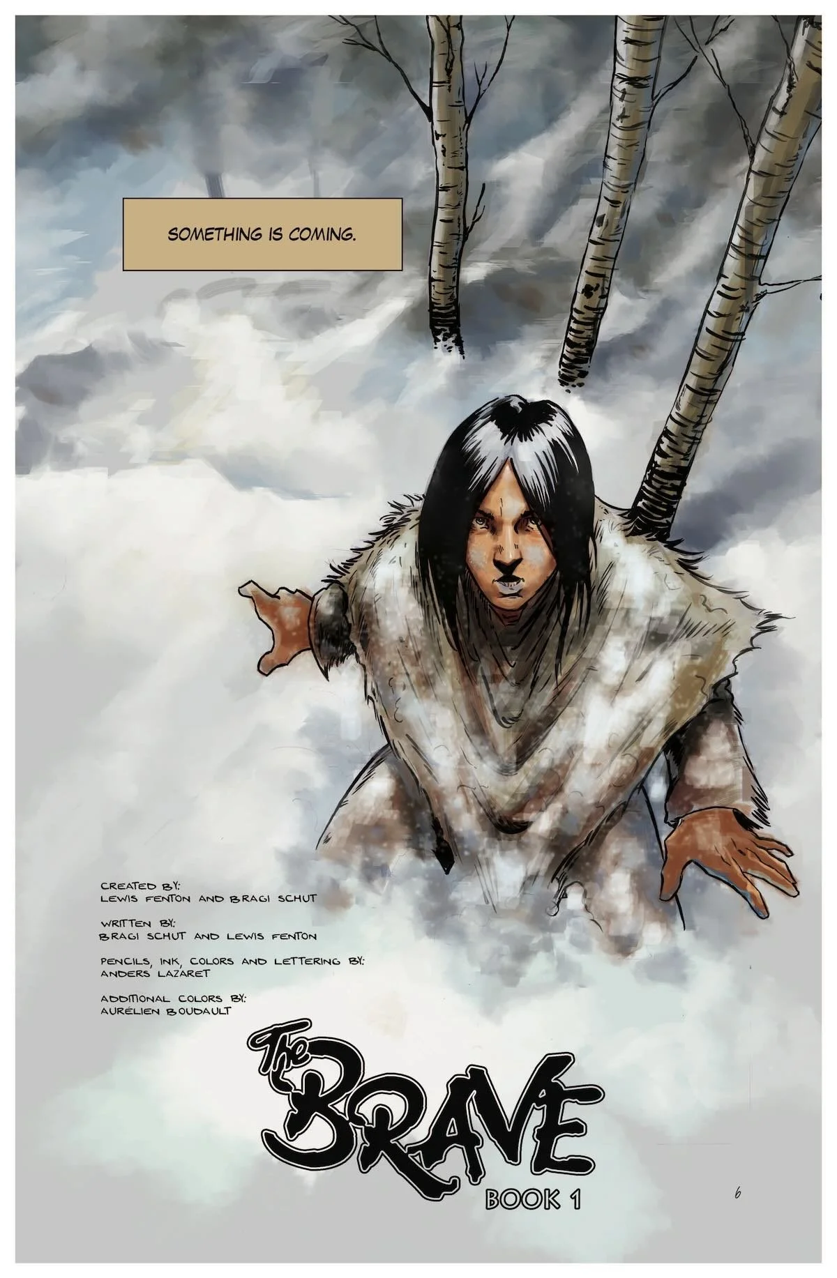 Brave #1 interior comic art sample