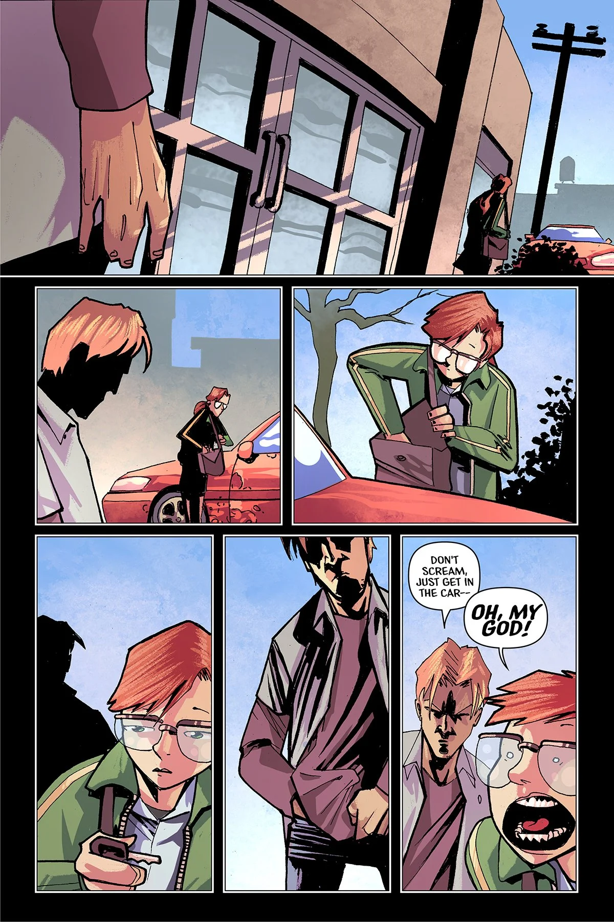 Magick #2 sample interior comic page