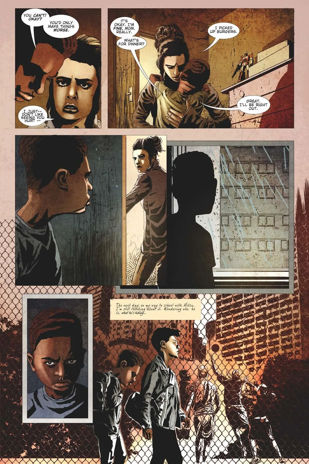 Samaritan 2 - Sample interior comic page