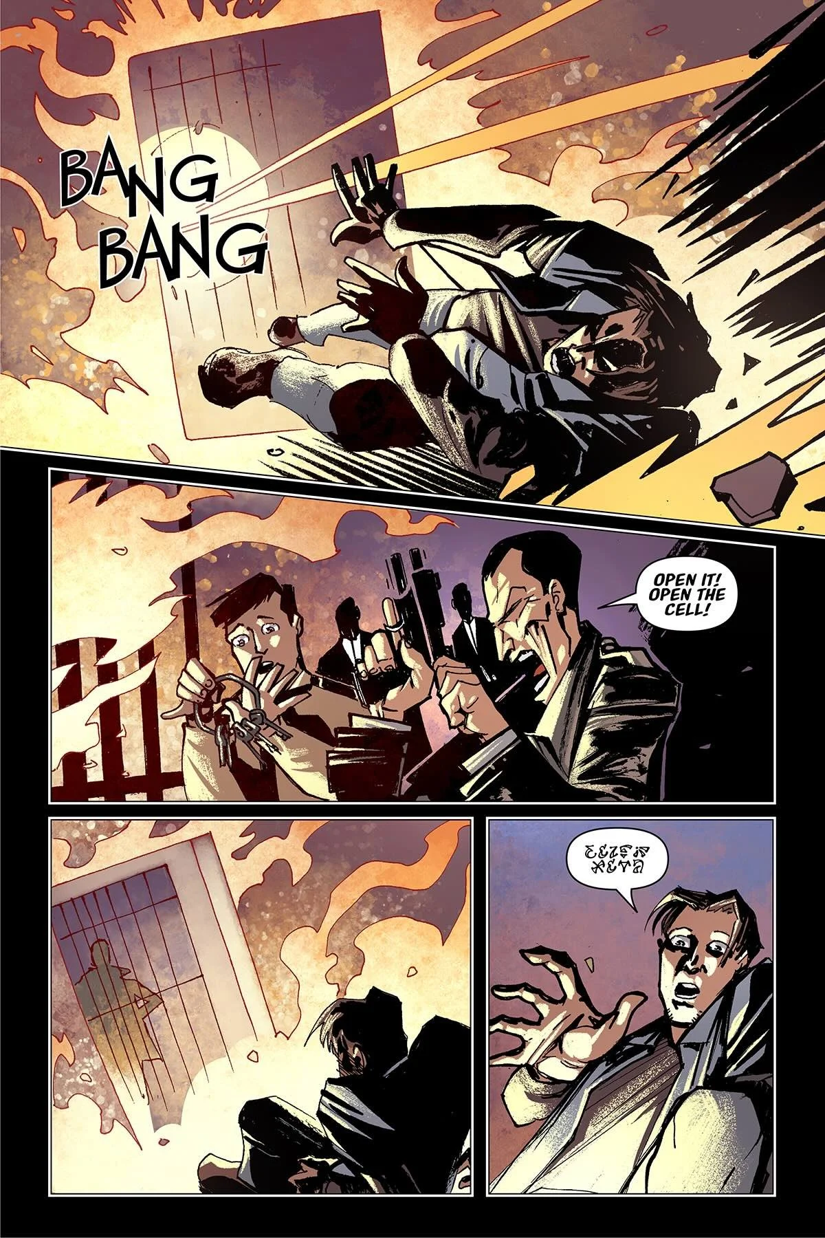 Magick #2 sample interior comic page