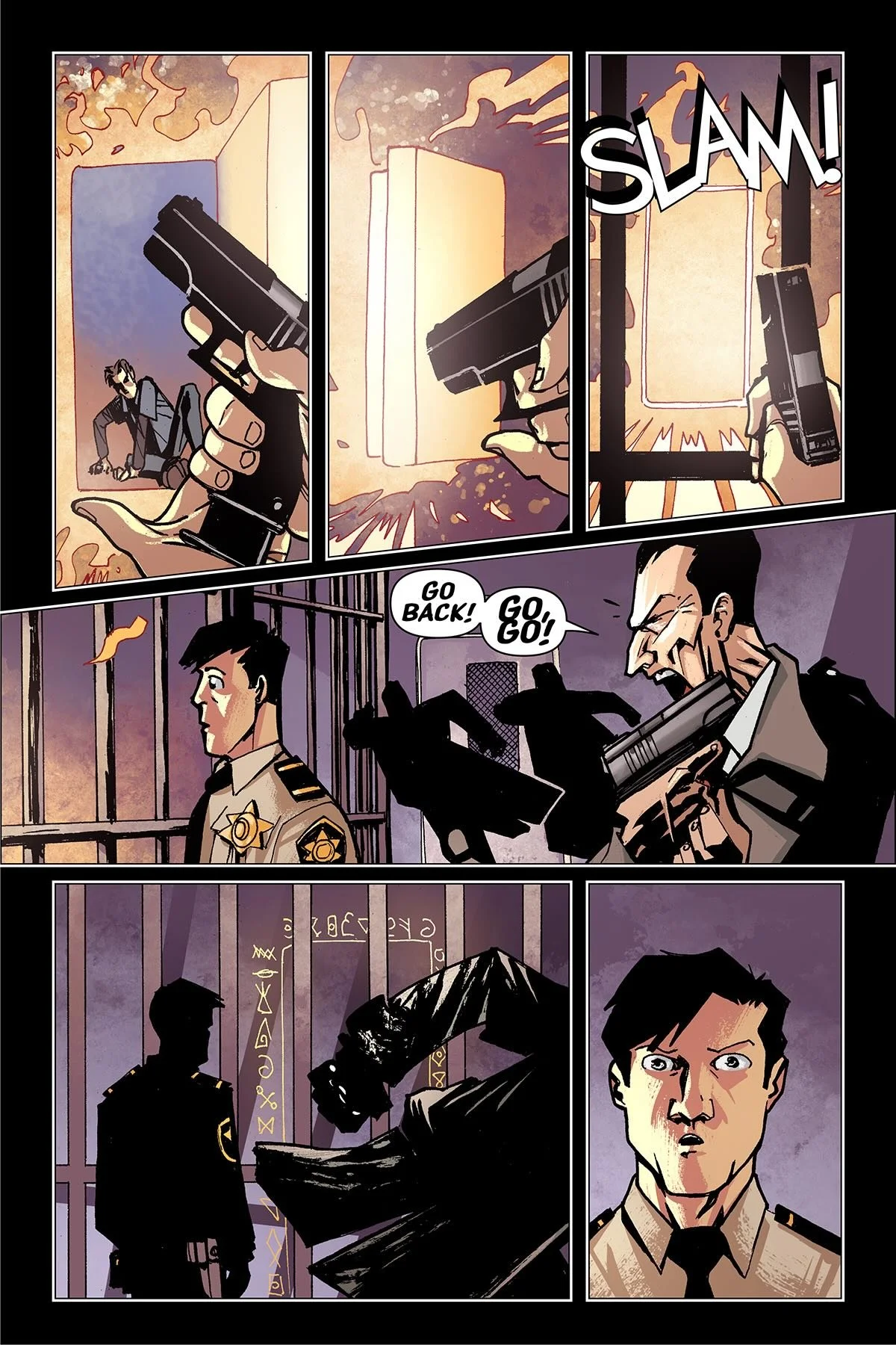 Magick #2 sample interior comic page