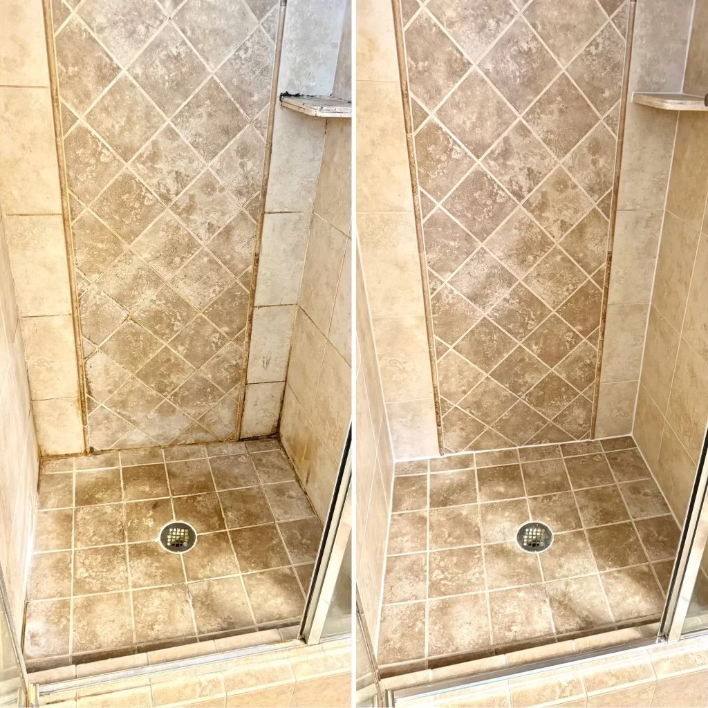 Grout Cleaning, Grout, Tile, Cleaning, Shower, Caulking, Restore, Excellence, Transformation, Restoration, Experts, Cleaning, Grout Cleaning, Bathroom Cleaning, Shower Cleaning, Caulking Services, Indoor Space, Exquisite, Beautiful, Guest Bathroom