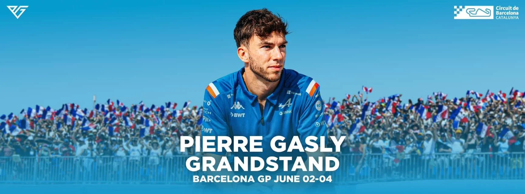 Pierre Gasly Grandstand In Barcelona Review — PIT LANE motorsport