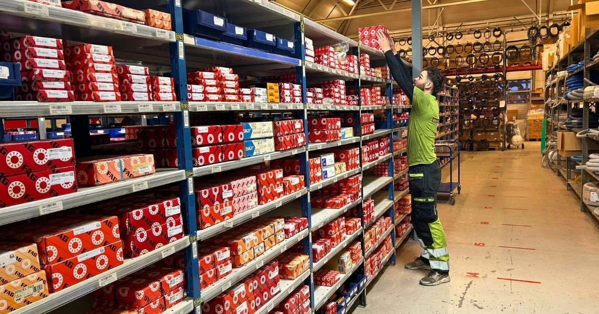 Hydraulikk på skiltet – Norges råeste delelager i ryggen