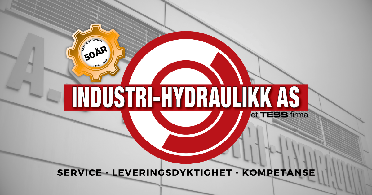 50 år med teknisk beredskap: Industri-Hydraulikk AS inviterer til jubileumsfeiring