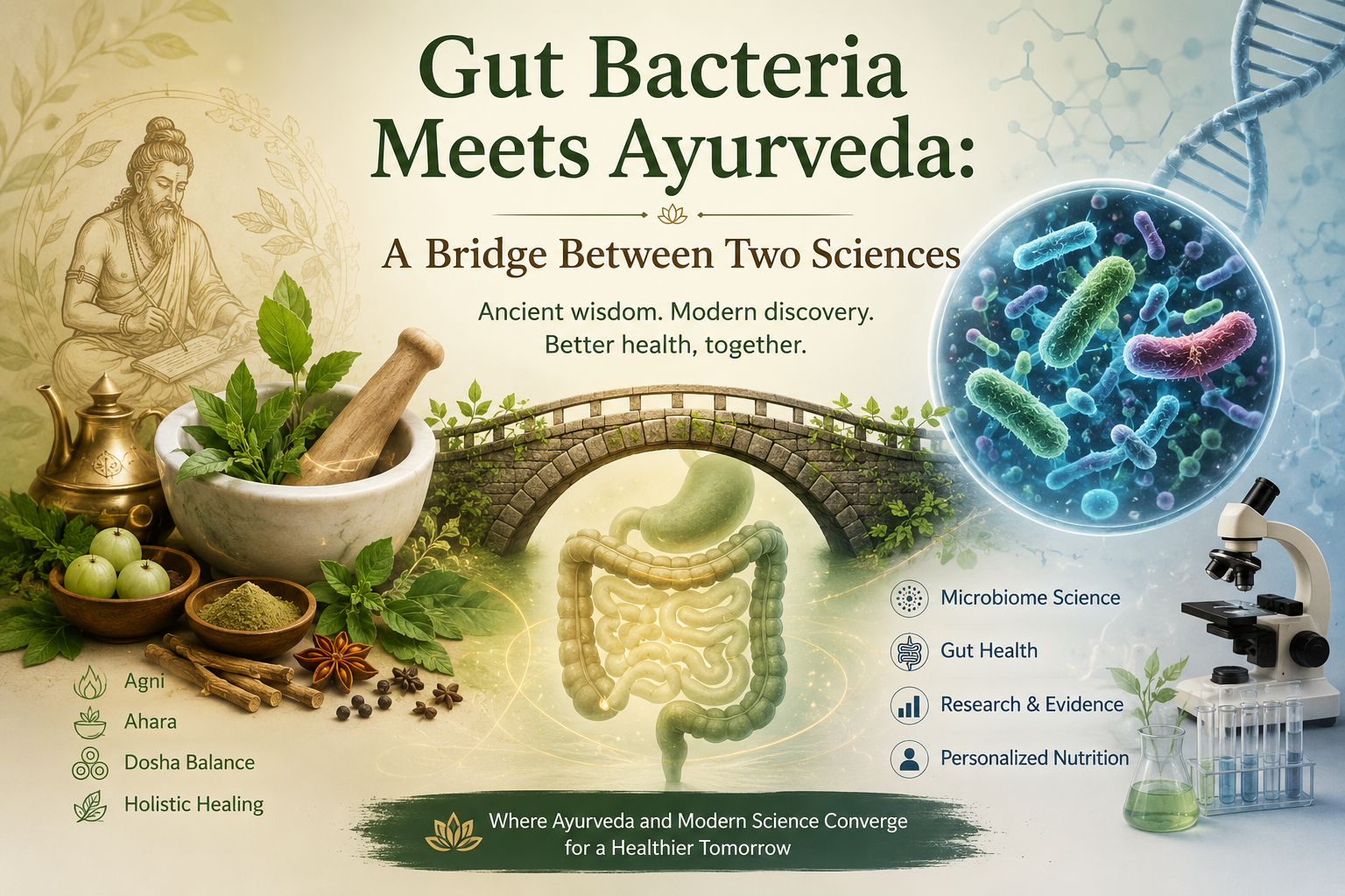 Gut Bacteria Meets Ayurveda: A Bridge Between Two Sciences