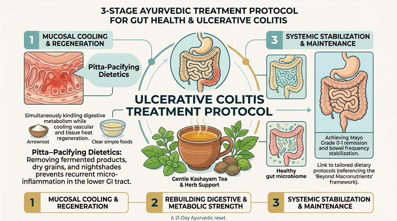 Managing Ulcerative Colitis Through Diet, Lifestyle, and Herbs: A Case Study