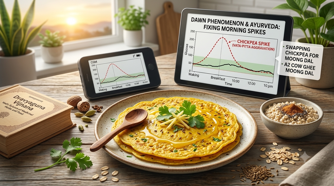 Dawn Phenomenon &amp; Ayurveda: Why Chickpea Spikes Sugar