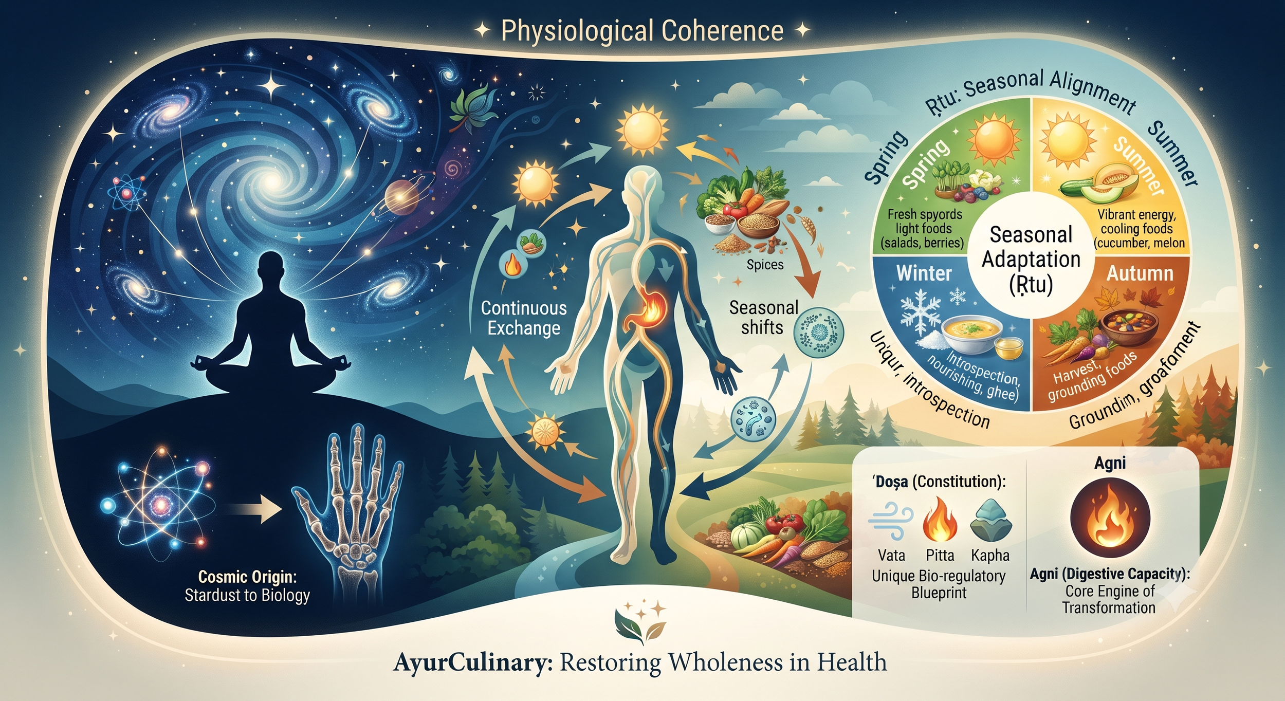 From Pūrṇam to the Cosmos: What Ancient Wholeness and Modern Science Can Teach Us About Health