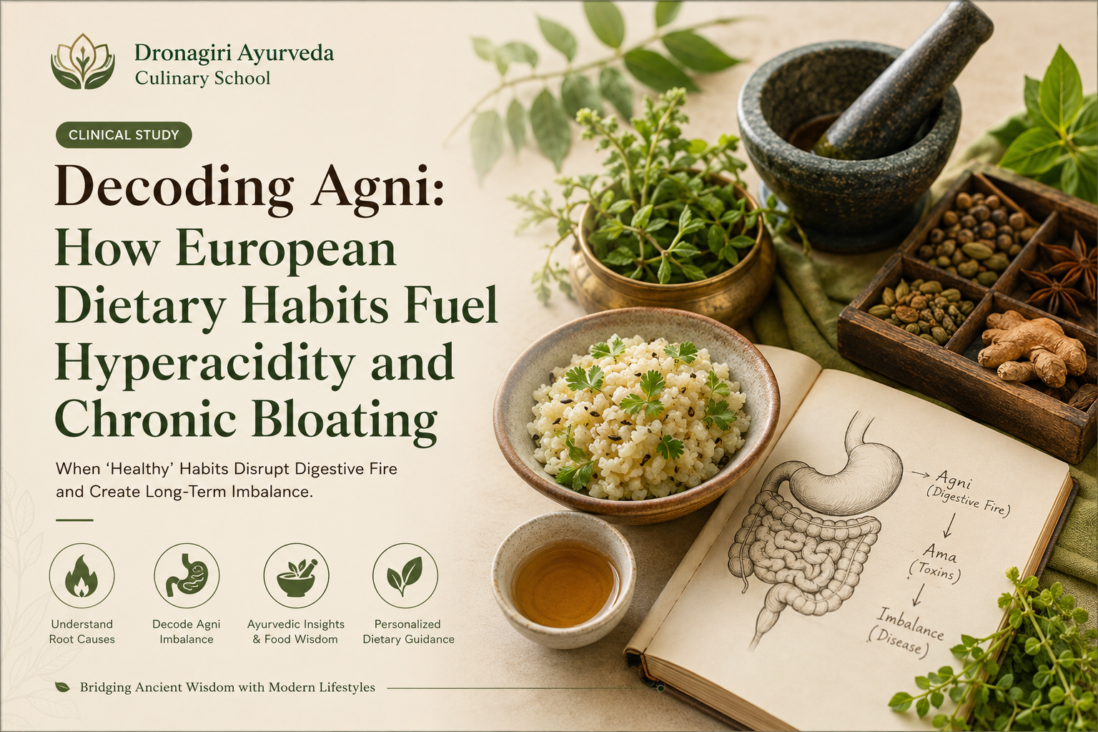 Decoding Agni: How European Dietary Habits Fuel Hyperacidity and Chronic Bloating