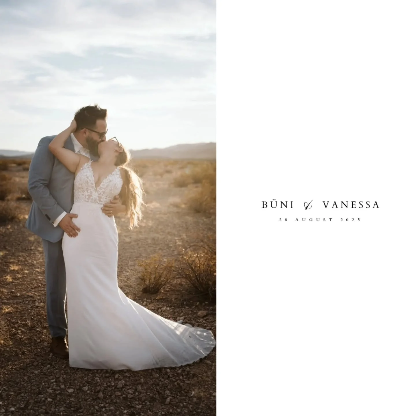 Vegas, Baby.
Ich weiß gar nicht, wo ich anfangen soll... diese Hochzeit war einfach anders.
Büni & Vanessa haben in der legendären Little White Chapel in Las Vegas geheiratet und wenn ich sage, es war verrückt schön, dan