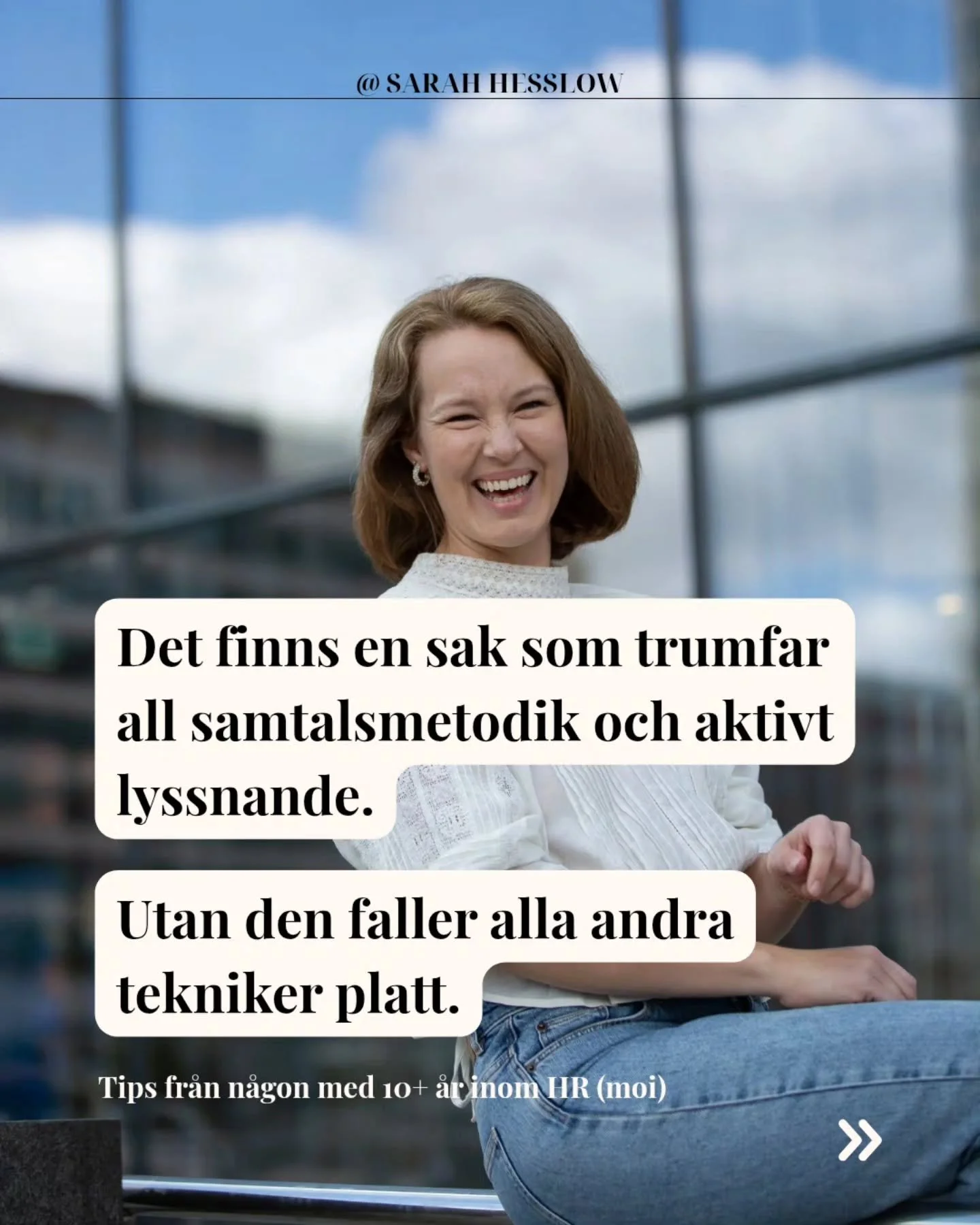 Har du n&aring;gonsin suttit i ett samtal lite l&auml;tt nerv&ouml;s och pl&ouml;tsligt b&ouml;rjat t&auml;nka mer p&aring; vart du ska g&ouml;ra an dina h&auml;nder &auml;n p&aring; vad motparten faktiskt s&auml;ger? 

Och sen insett att motparten s