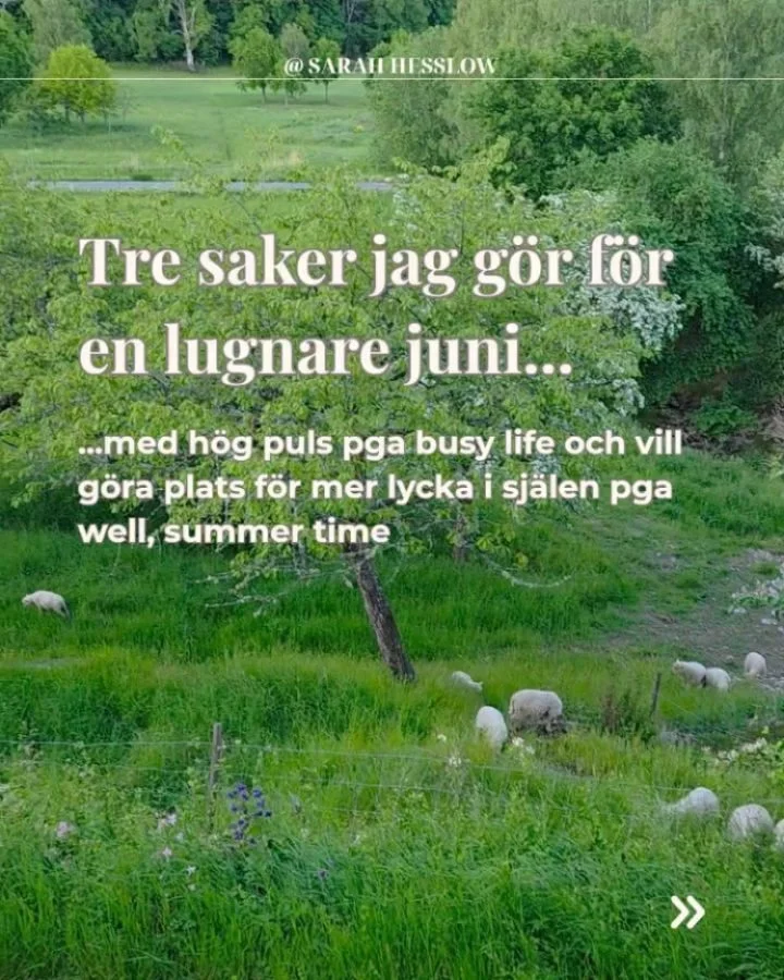 Aktivera sj&auml;lvledarskap med inre lugn och kroppslig intelligens.

Det &auml;r temat n&auml;r jag och @sofie.jugard m&ouml;ter dig mitt i pulsen, med fullt schema och en nyfikenhet p&aring; hur du kan skapa inre lugn utan att tappa utveckling ell