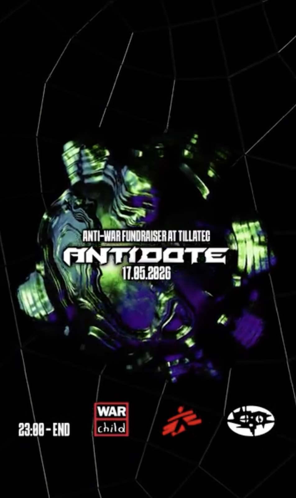 17.05 Antidote Anti War Fundraiser