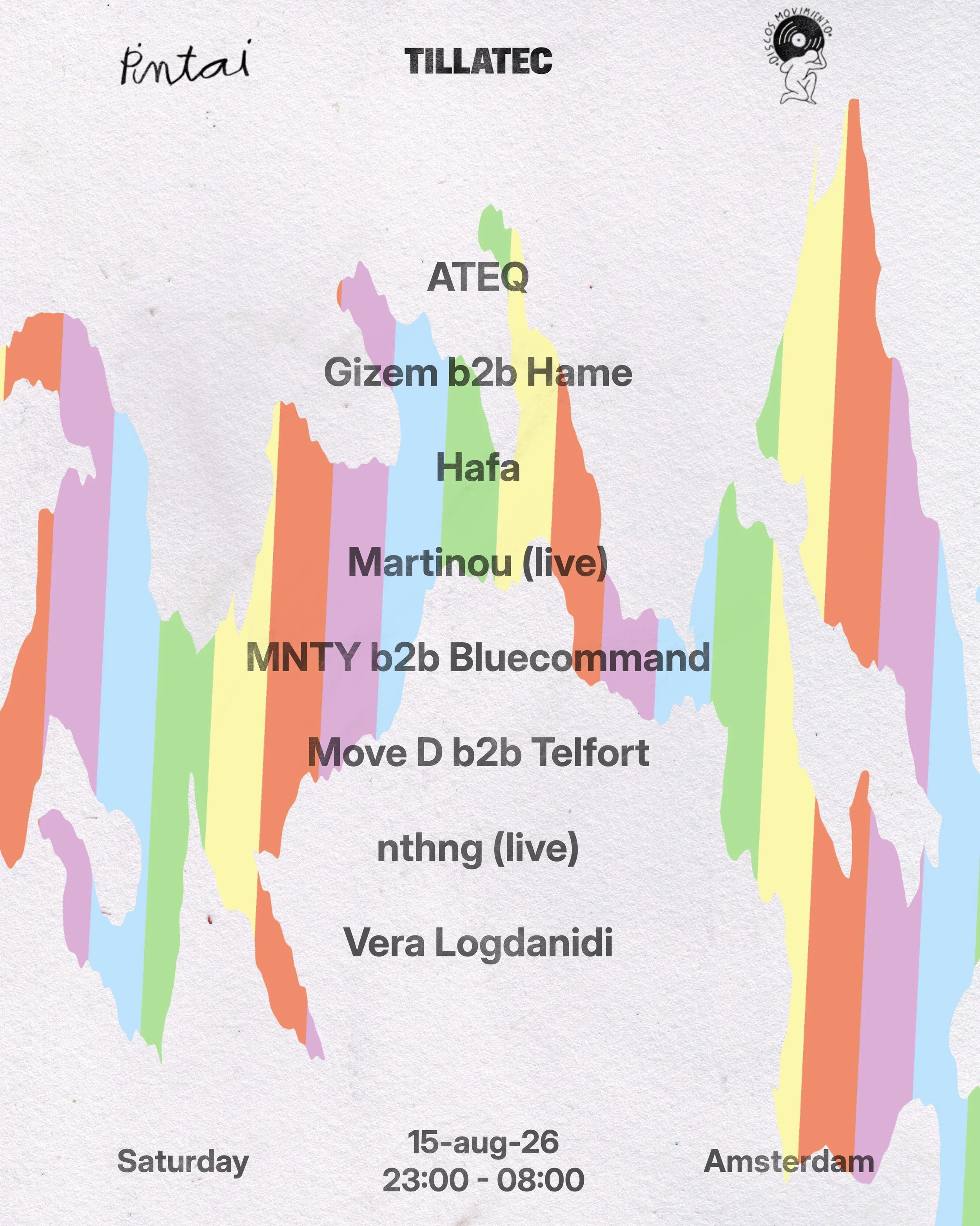 15.08 Pintai x Discos Movimiento