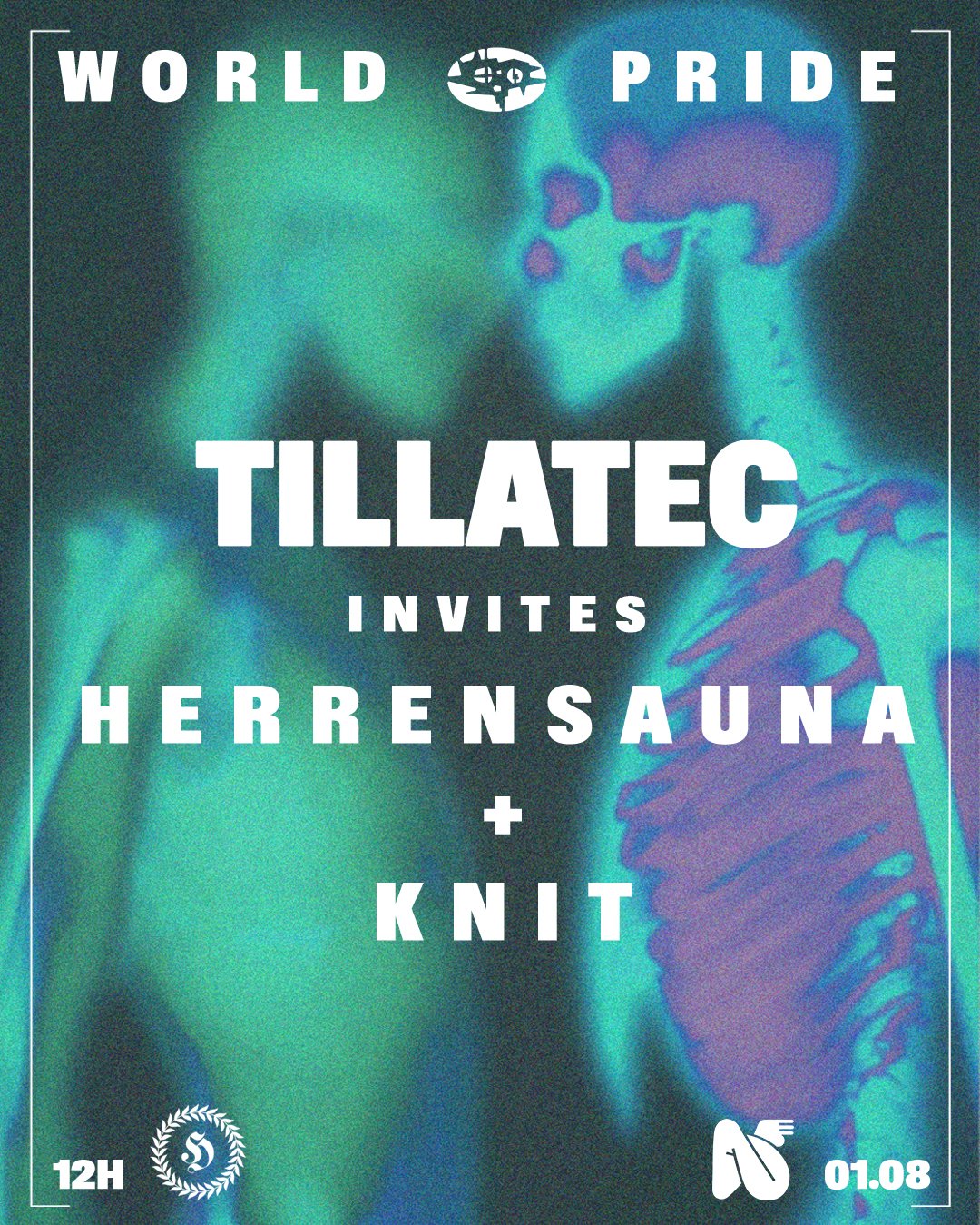 01.08 World Pride | TILLATEC invites Herrensauna + KNIT