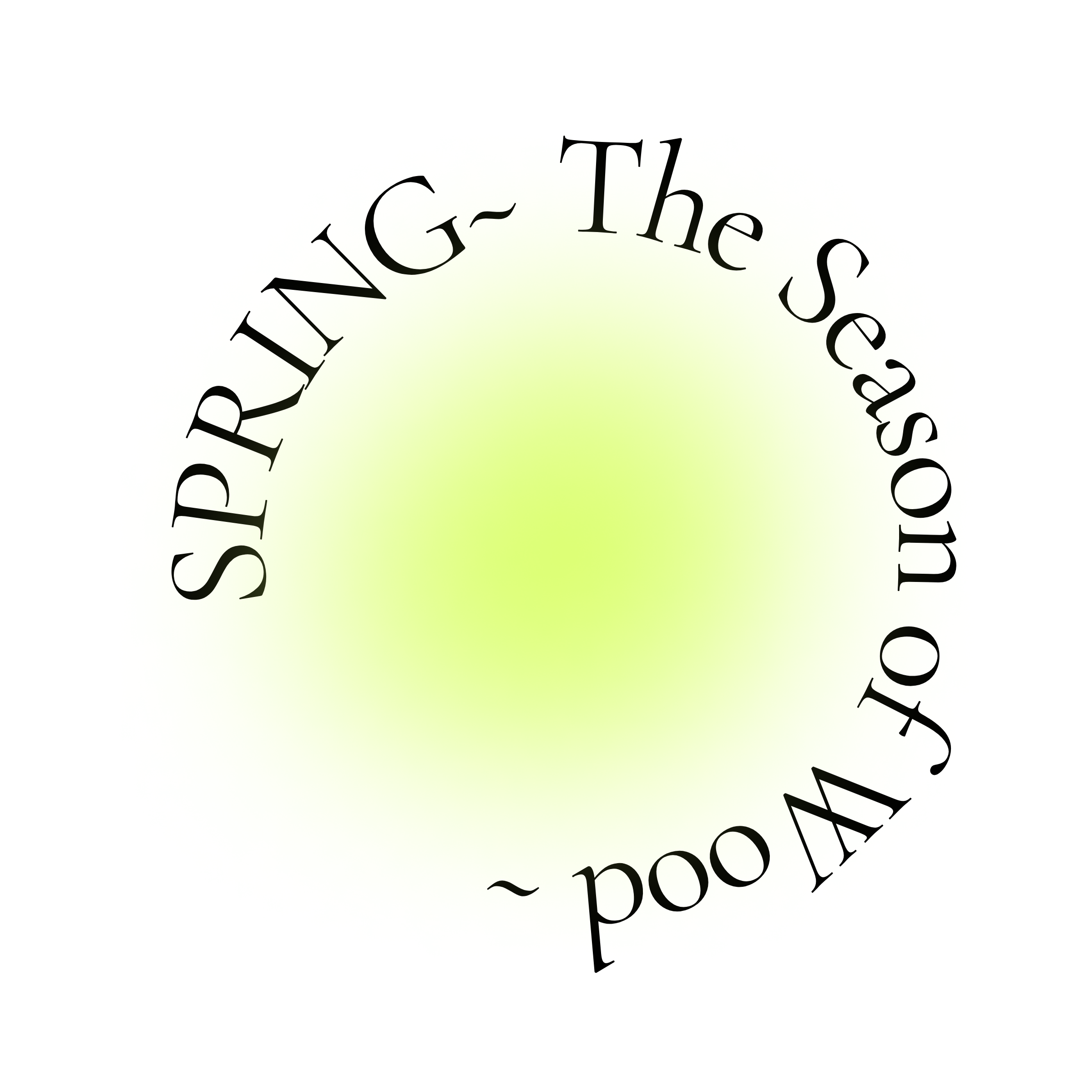Spring the season of Wood 
