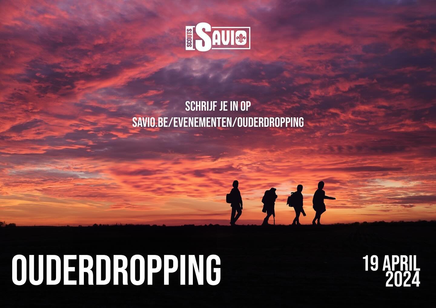 Na enkele jaren onder het stof zijn de kapoenen en welpen terug met een epische Ouderdropping. Schrijf je per team in voor een scouteske trot met enkele versnaperingen onderweg!