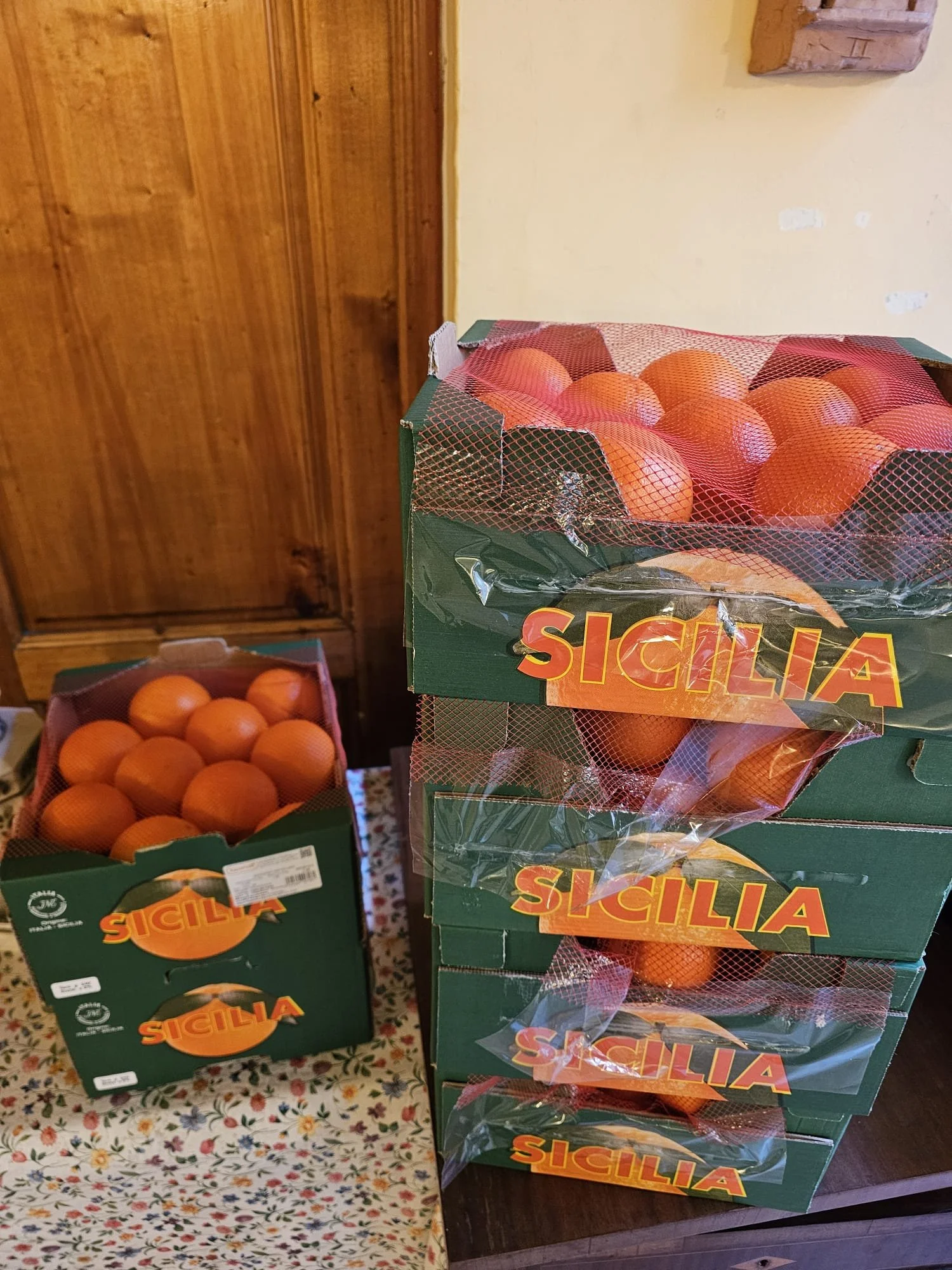 Oranges  for our Christingles